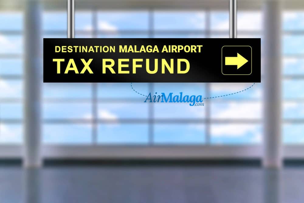 VAT refund Malaga airport