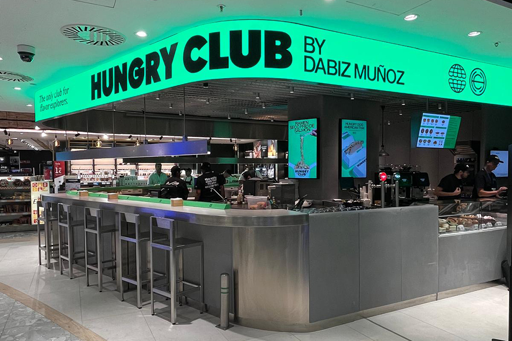 Hungry club Malaga airport